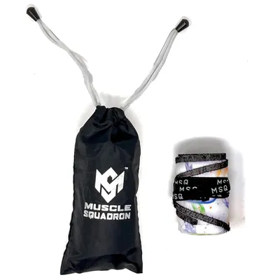 Galaxy Bloom wrist wraps for calisthenics - Planche and straight-arm strength