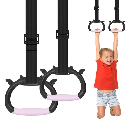 B Fit Wooden Gymnastic Rings - gymnastic rings available on Amazon India